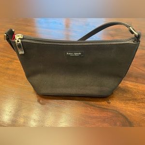 Vintage Kate Spade Black Suede Purse